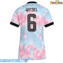 Camisa de time de futebol Bélgica Axel Witsel #6 Replicas 2º Equipamento Feminina Mundo 2026 Manga Curta